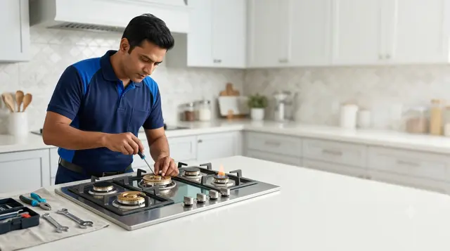 Gas Stove Repair Service at home in Delhi NCR
