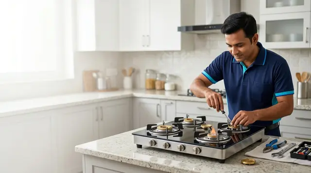 Gas stove repair service in Delhi