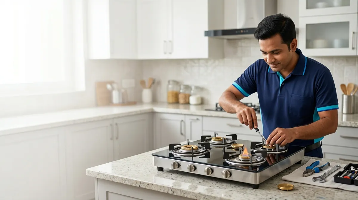 Gas stove repair service in Delhi